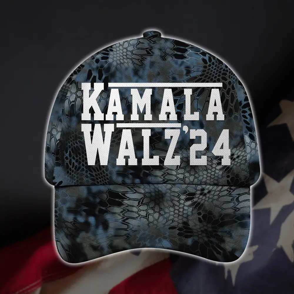 Harris Walz Camo Hat Harris Walz Campaign Merch 2024 Election Cap Gifts For Husband