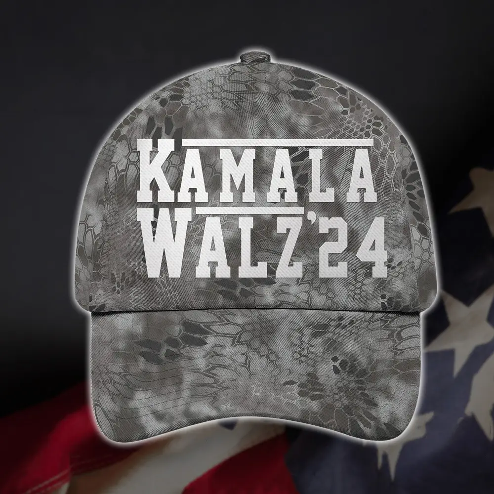 Harris Walz Camo Hat Harris Walz Campaign Merch 2024 President Cap Gifts For Son