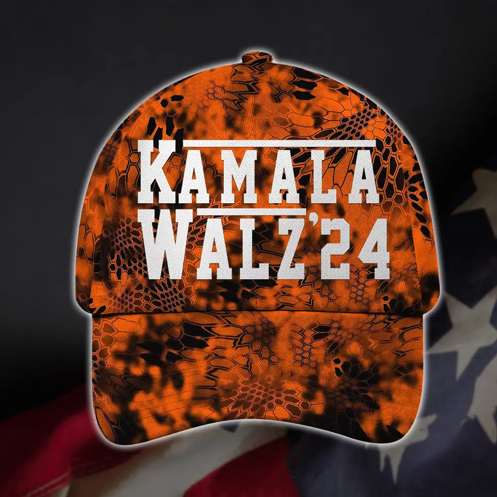 Harris Walz Camo Hat Harris Walz Merchandise Democrat Hat Gifts For Father