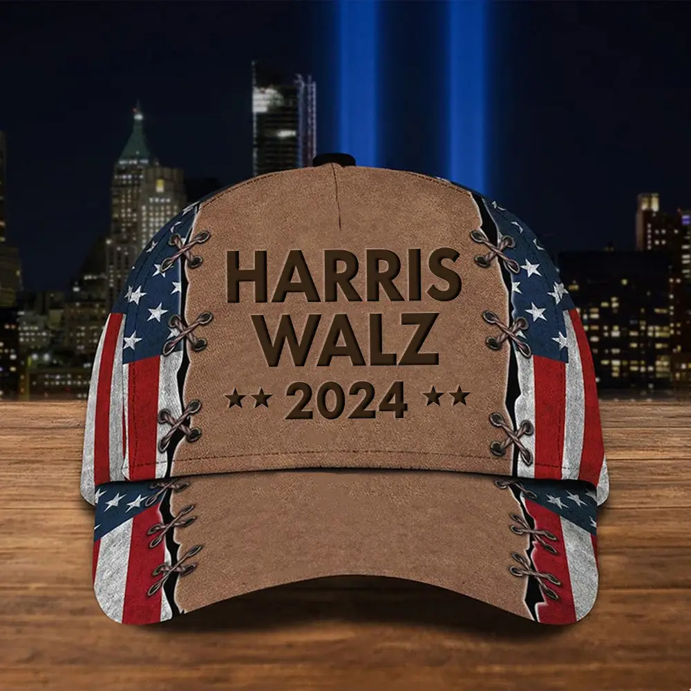 Harris Walz Hat Harris Walz 2024 American Flag Hat Democrat Cap Gifts For Him