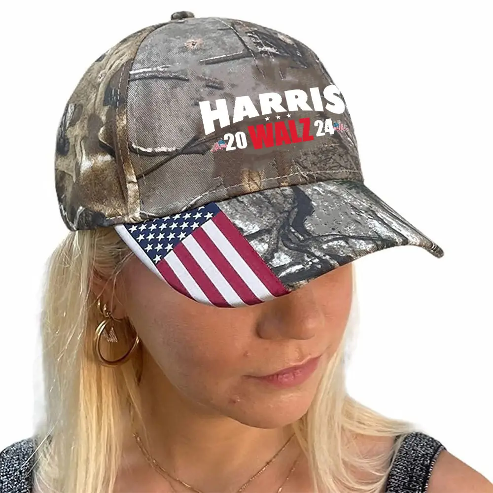 Harris Walz Hat Harris Walz 47 Camo Hat 2024 President Merchandise Gifts For Husband Harris Walz Hat Harris Walz 47 Camo Hat 2024 President Merchandise Gifts For Husband - Image 1