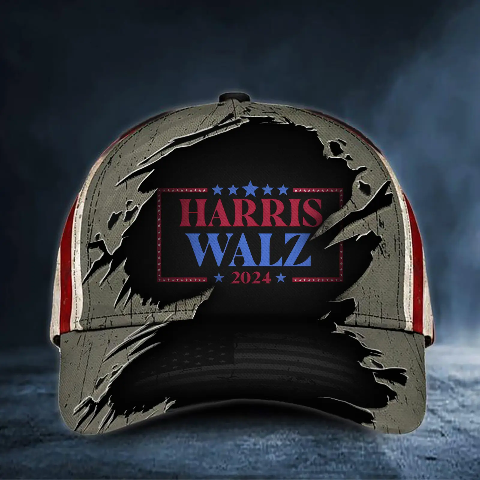 Harris Walz Hat Vote For Harris Walz 24 Hat 2024 President-Elect Merchandise Gifts For Daddy
