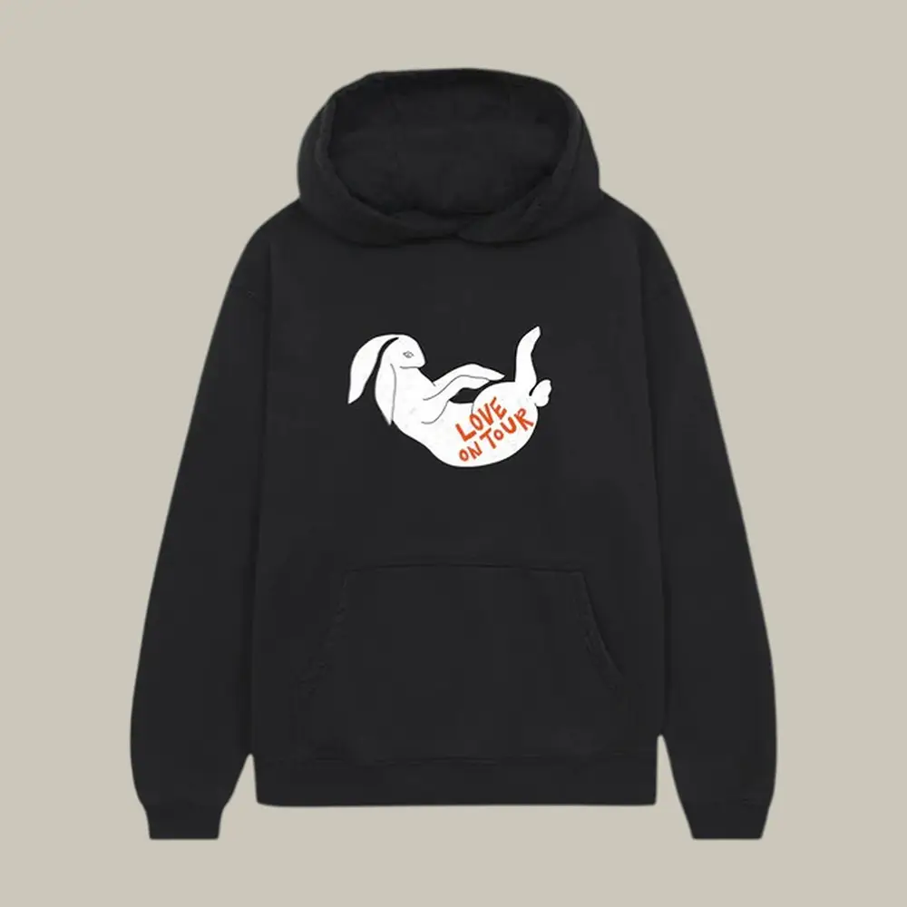 Harry Styles Merch Bunny Love On Tour Hoodie Harry Styles Music Apparel Cool Gift For Fans