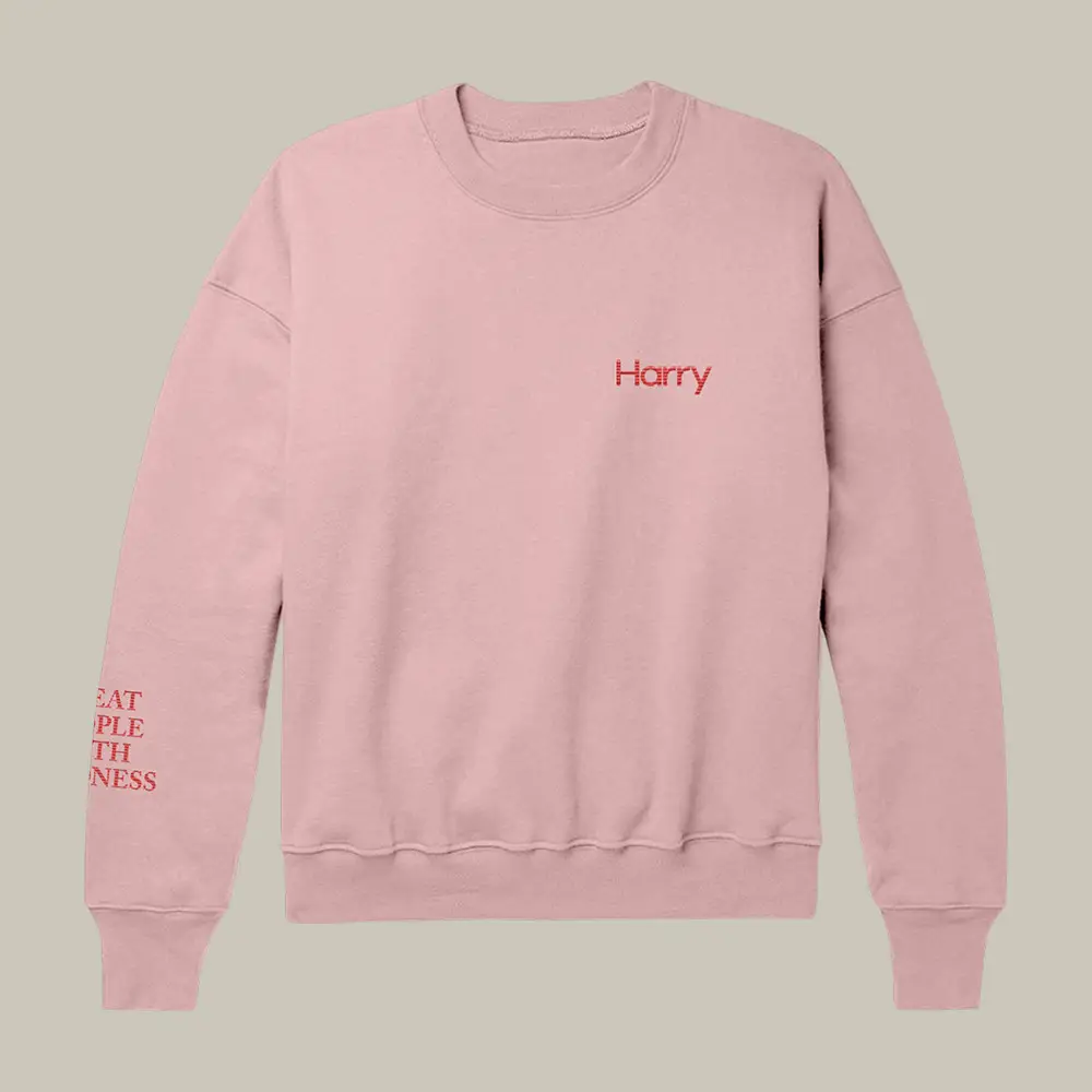 Harry Styles Merch Treat People With Kindness Sweatshirt Harry Styles Clothing Best Fan Gift Harry Styles Merch Treat People With Kindness Sweatshirt Harry Styles Clothing Best Fan Gift - Image 1