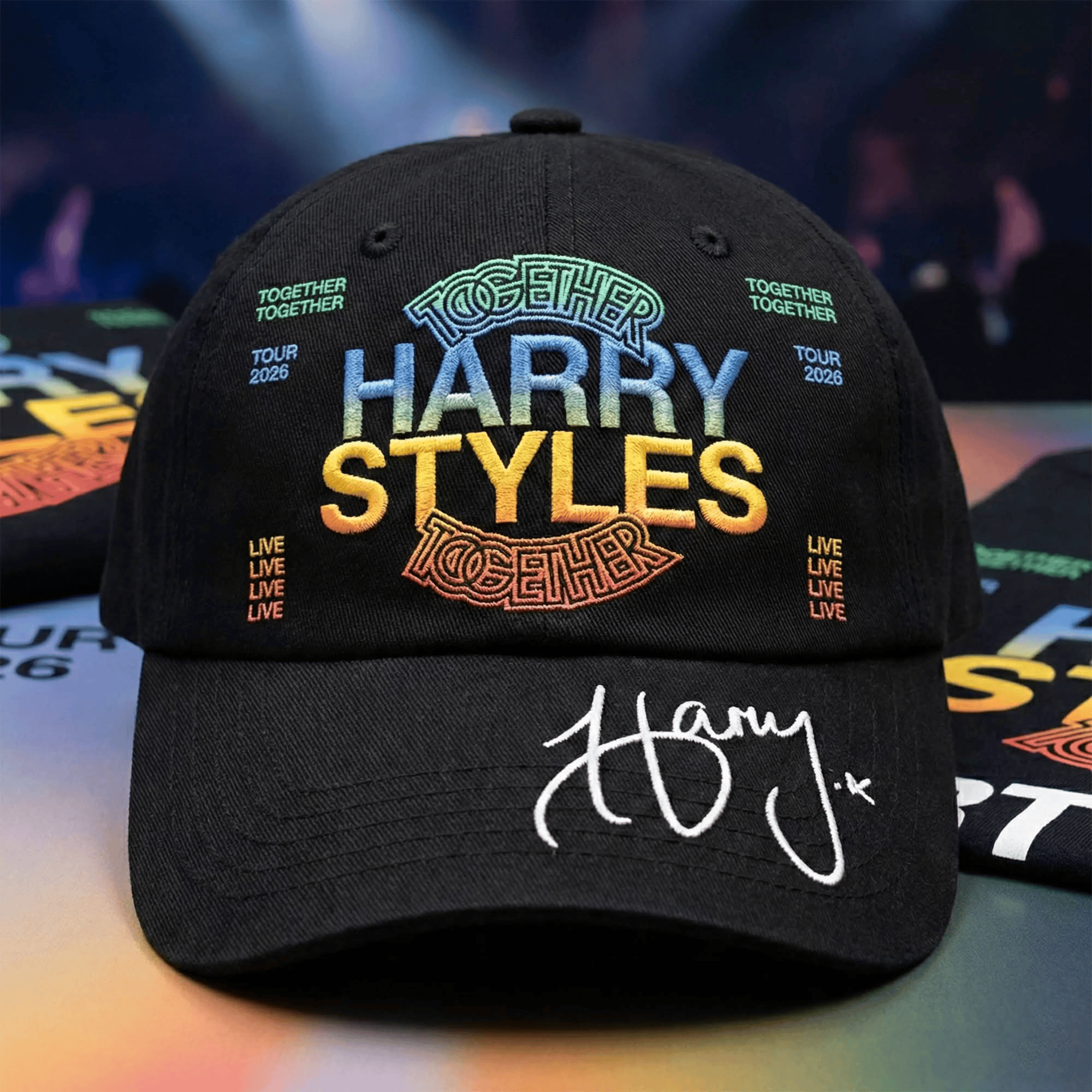 Harry Styles Tour Merch 2026 Tother Love Hat Concert Music Fan Baseball Cap Gift ideas