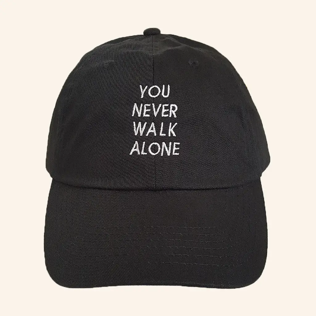 Hats4uusa Merch You Never Walk Alone Hat Embroidered Gifts For Dad -WearandDecor