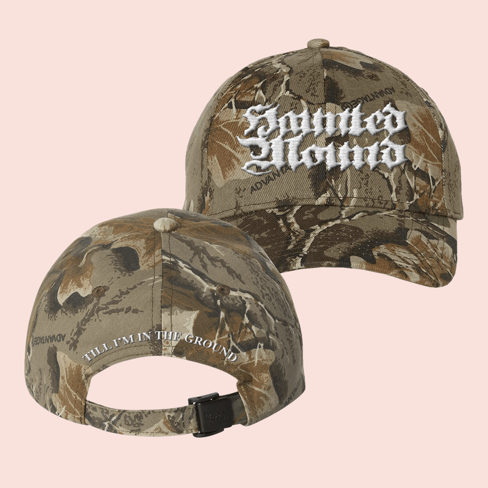 Haunted Mound Merch Haunted Mound Camo Hat Till I'm In The Ground Ball Cap Gifts For Fans