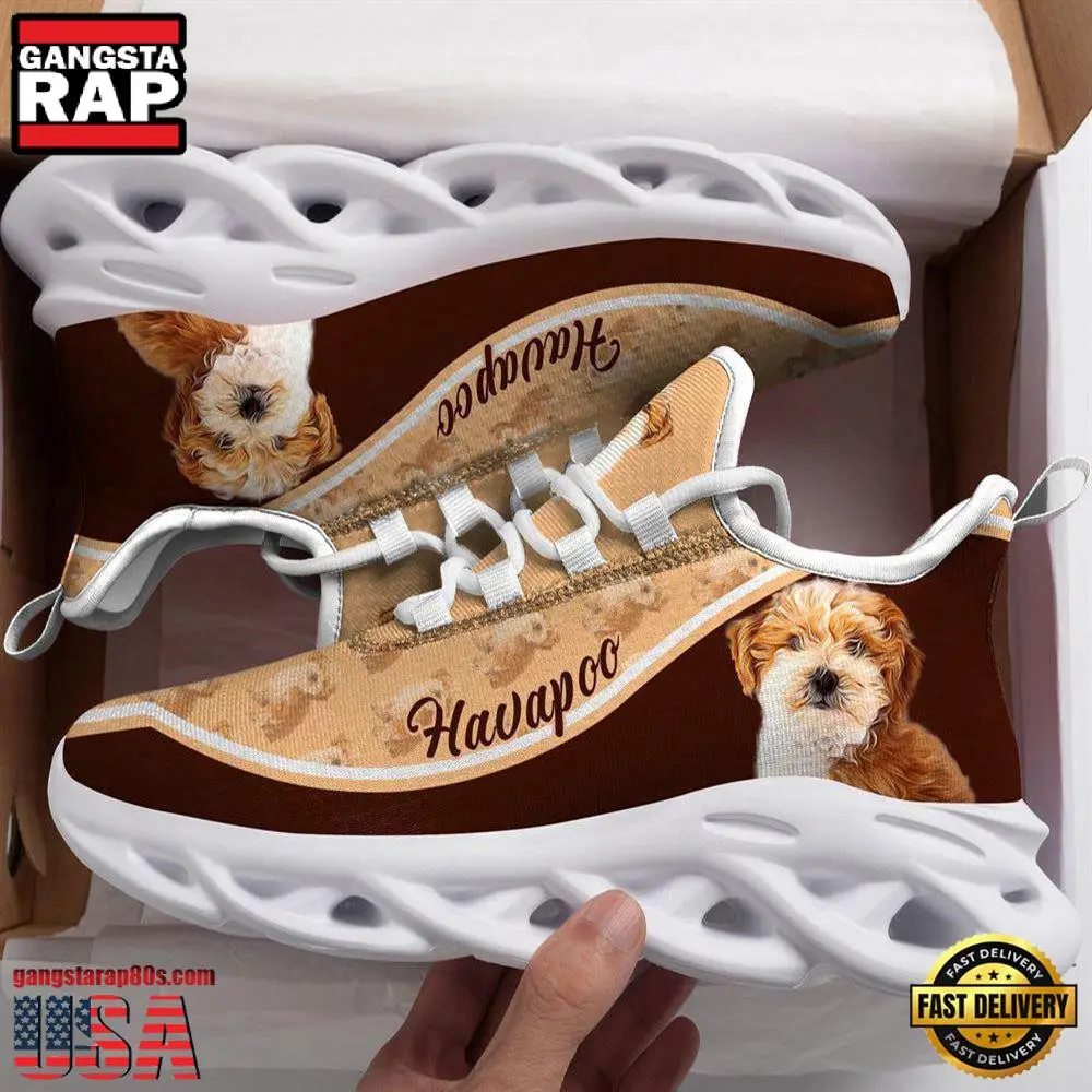 Havapoo Dogs Lover Air Max Shoes Air Cushion Sneakers, Running Sneakers Havapoo Dogs Lover Air Max Shoes Air Cushion Sneakers, Running Sneakers - Image 1