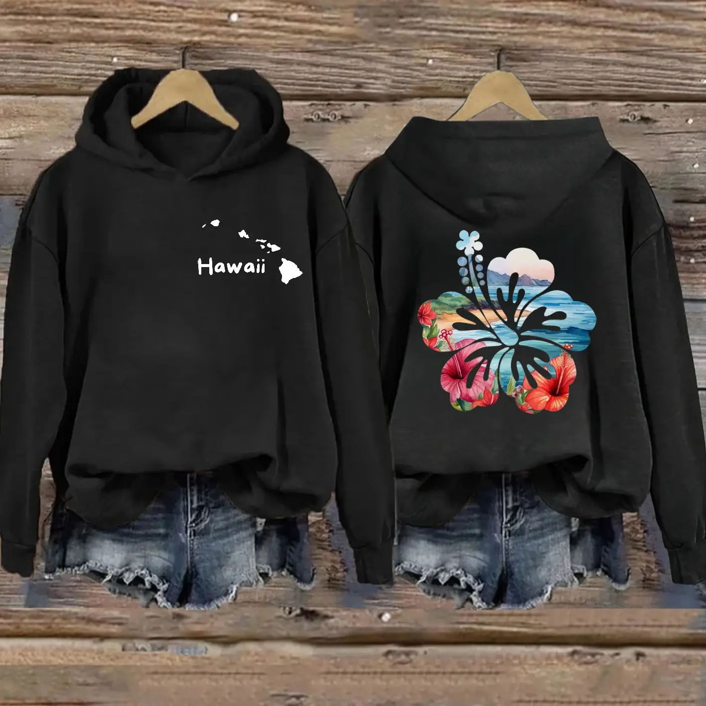 Hawaii Hibiscus Hoodie Unique Special Gift Ideas For Your Best Friends