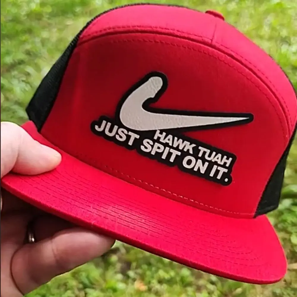 Hawk Tuah Hat Hawk Tuah Girl Hat Just Spit On It Funny Gifts For Friends -WearandDecor