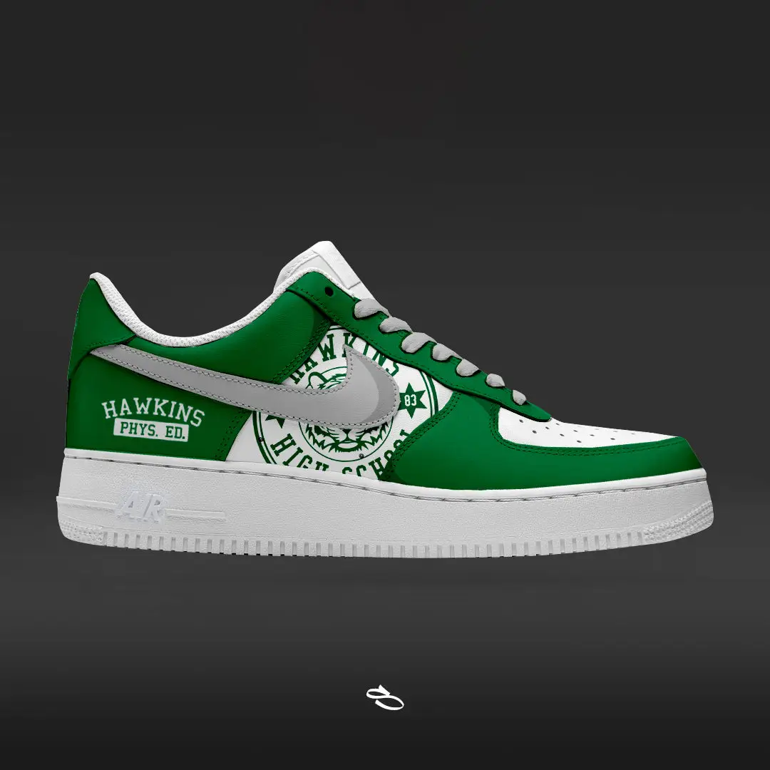Hawkins High School - Stranger Things Air Force 1