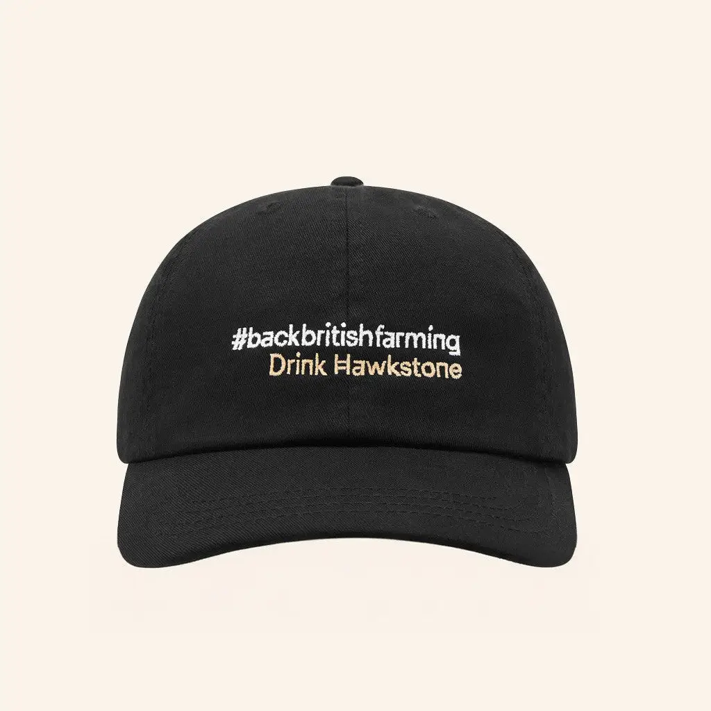 Hawkstone Merch Back British Farming Embroidered Baseball Cap Gifts For Dad -WearandDecor Hawkstone Merch Back British Farming Embroidered Baseball Cap Gifts For Dad -WearandDecor - Image 1