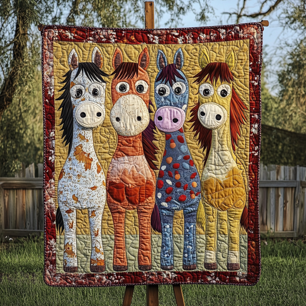 Hay Hugs Quilted Blanket Cute Bedroom Decor Cat Gifts For Xmas Hay Hugs Quilted Blanket Cute Bedroom Decor Cat Gifts For Xmas - Image 1