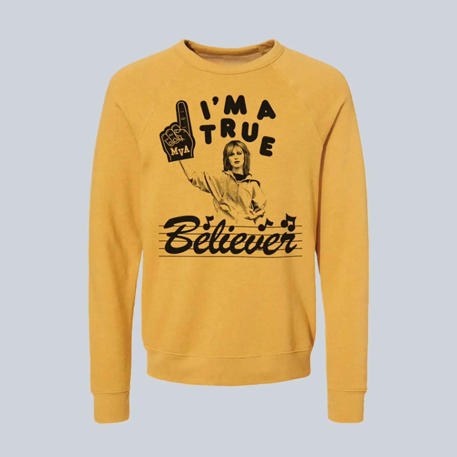 Hayley Williams Merch True Believer Mustard Sweatshirt Concert Apparel Pop Music Lover Gifts