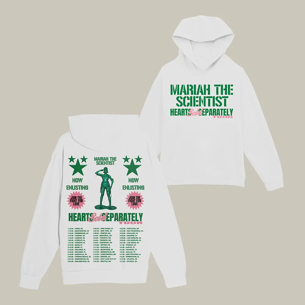 Hearts Sold Separately Tour Mariah The Scientist Hoodie Music Apparel Mariah The Scientist Fan Gift