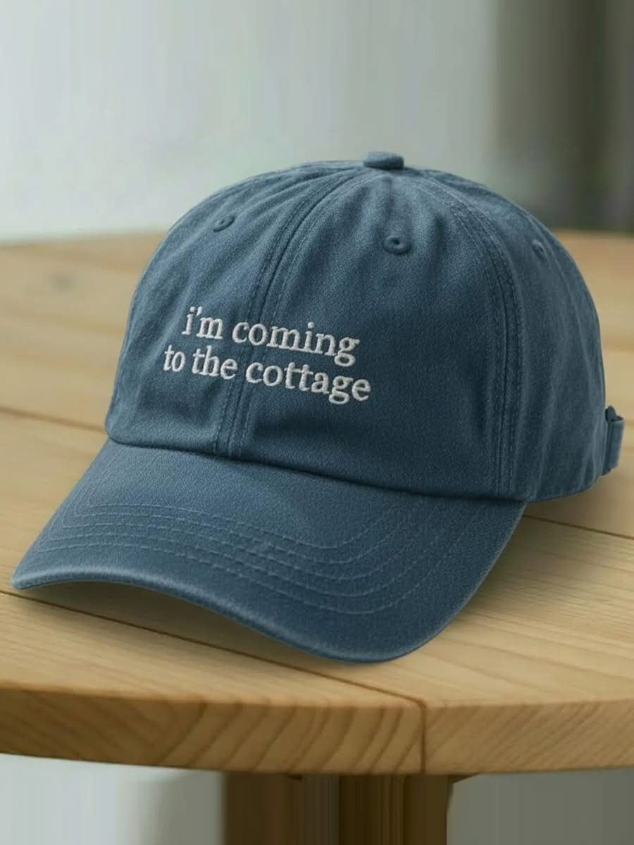Heated Rivalry Hat I'm Coming To The Cottage Baseball Cap Heated Rivalry Merch Store