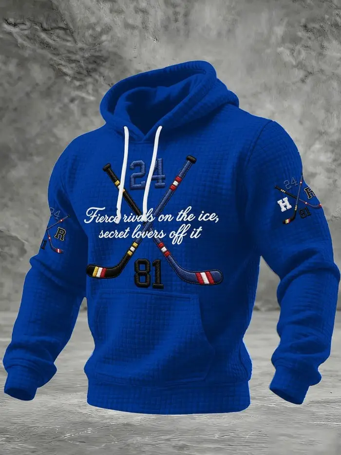 Heated Rivalry Hoodie Fierce Rivals On The Ice Secret Lovers Off It Gay Hockey Romance Merch