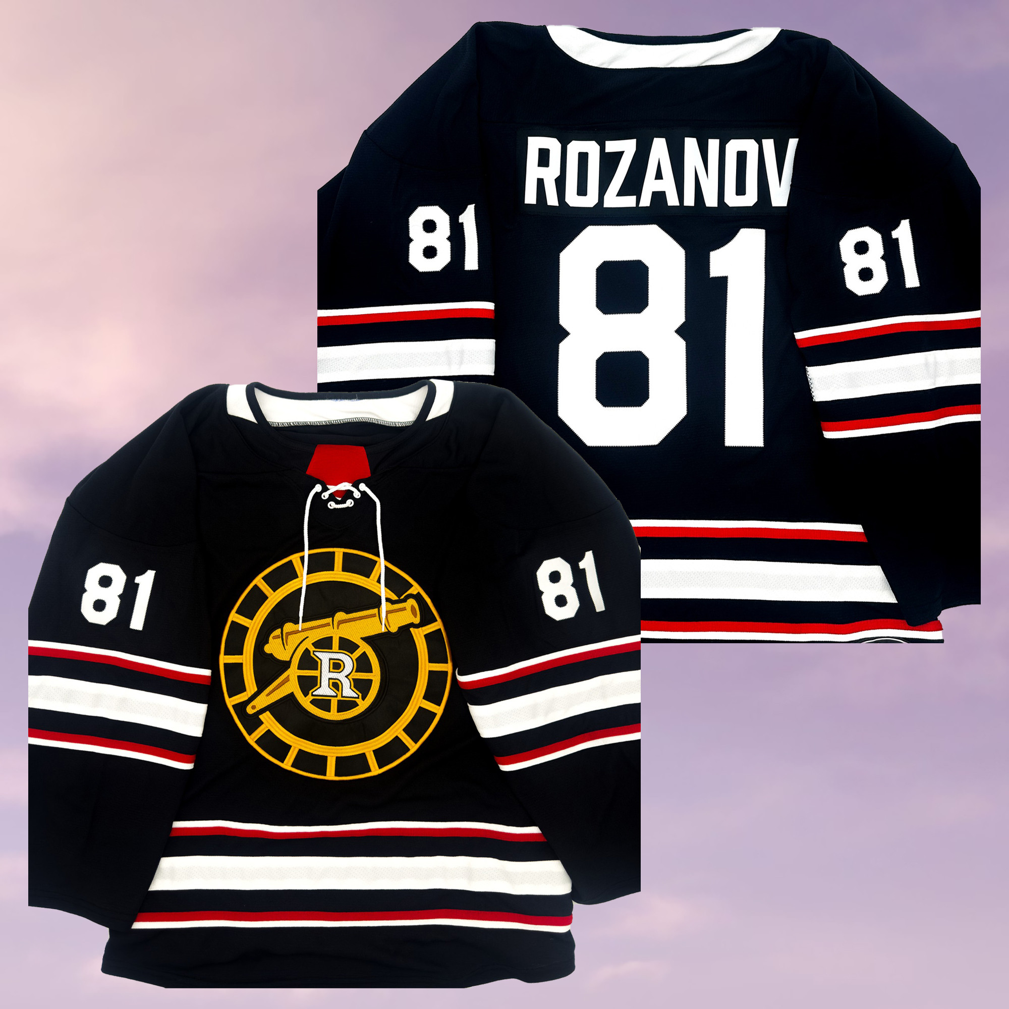 Heated Rivalry Merch Boston Raiders Hockey Jersey Rozanov No.81 Gift For Boyfriends Heated Rivalry Merch Boston Raiders Hockey Jersey Rozanov No.81 Gift For Boyfriends - Image 1