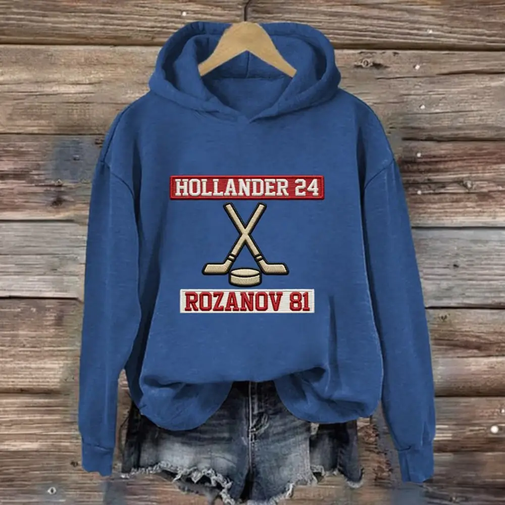 Heated Rivalry Merch Hollander 24 Rozanov 81 Hoodie Heated Rivalry Hooded Sweatshirt Heated Rivalry Merch Hollander 24 Rozanov 81 Hoodie Heated Rivalry Hooded Sweatshirt - Image 1