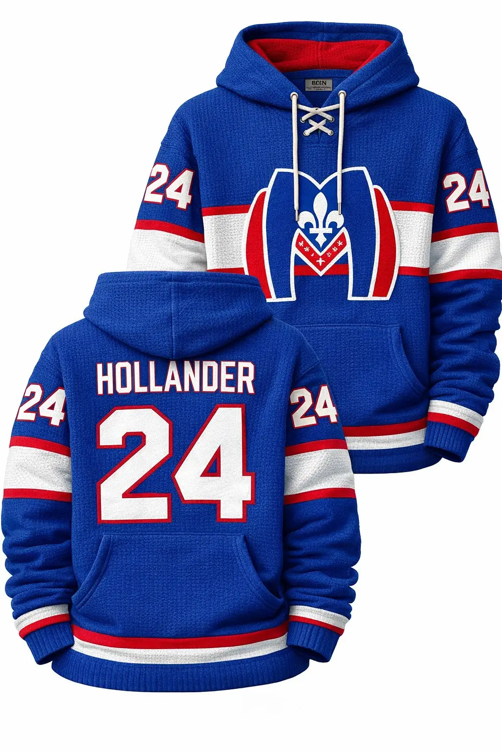 Heated Rivalry Merch Montreal Metros Waffle Long Sleeve Shirt, Hollander 24 Merch Present For Him