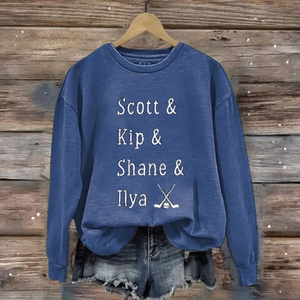 Heated Rivalry Merch Scott And Kit Shane And Ilya Sweatshirt Heated Rivalry Apparel Sister Gift