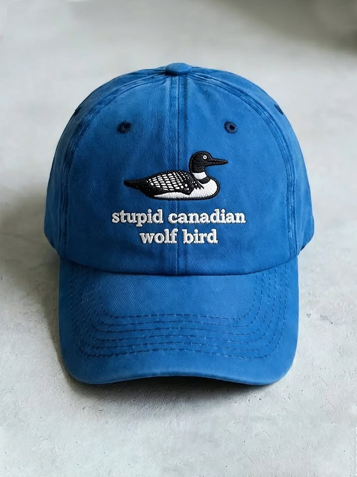 Heated Rivalry Merch Shop Stupid Canadian Wolf Bird Hat Best Gifts For Heated Rivalry Fans Heated Rivalry Merch Shop Stupid Canadian Wolf Bird Hat Best Gifts For Heated Rivalry Fans - Image 1