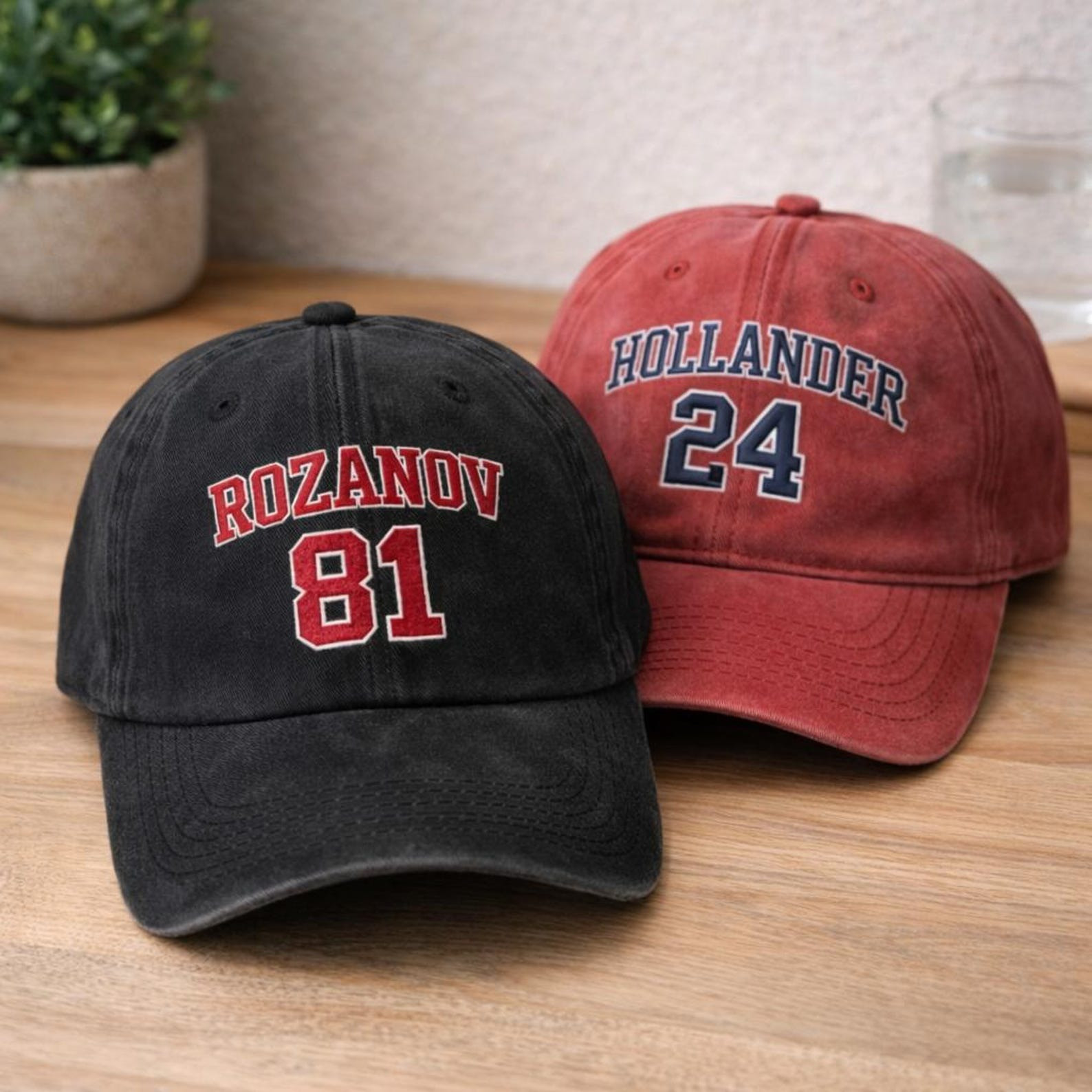 Heated Rivalry Merch Team Hollanov Embroidered Hat Hockey Romance Gift