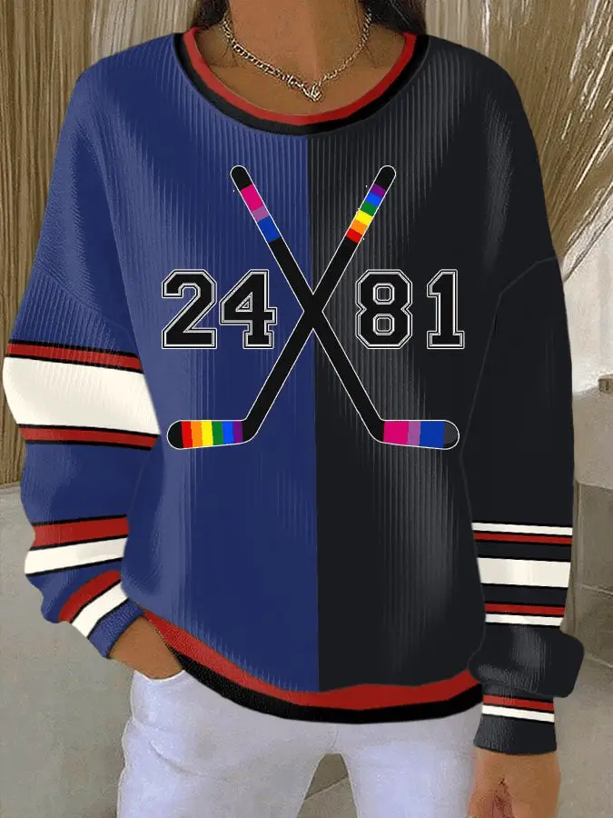 Heated Rivalry Merch Team Hollanov Sweatshirt Hockey Lovers Gift Ideas