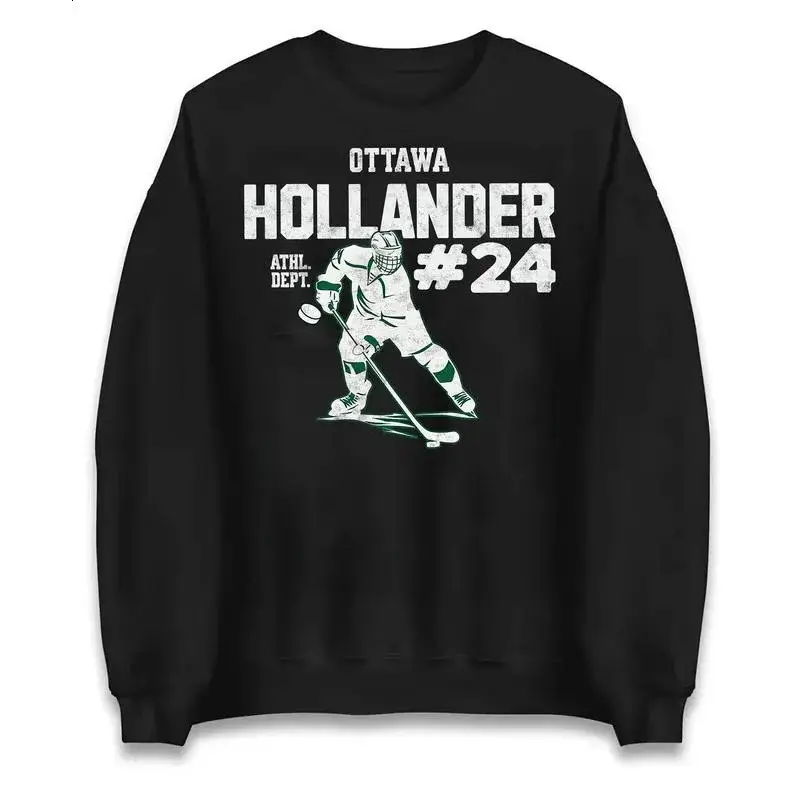 Heated Rivalry Ottawa Team Hollander 24 Sweatshirt Heated Rivalry Merch Shop Fan Clothes