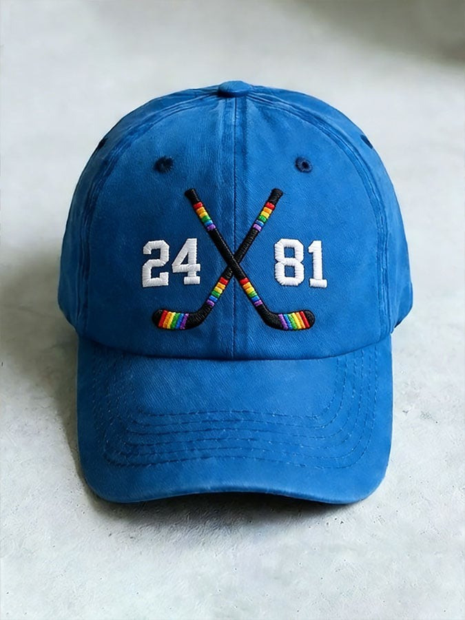 Heated Rivalry Rozanov 81 Hollander 24 Hat Romance Hockey Ball Cap Heated Rivalry Merch Shop Heated Rivalry Rozanov 81 Hollander 24 Hat Romance Hockey Ball Cap Heated Rivalry Merch Shop - Image 1