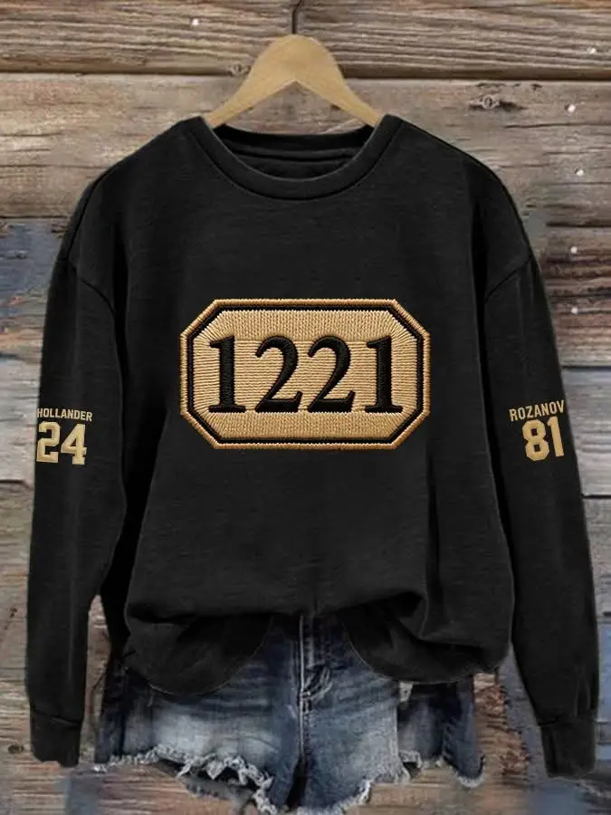 Heated Rivalry Sweatshirt 1221 Room Number Hollander 24 Rozanov 81 Merch Gifts For Her