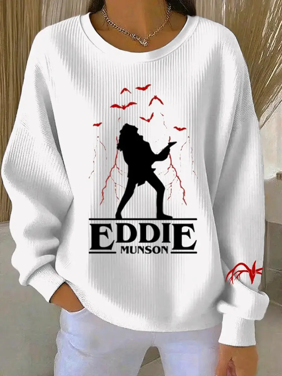 Hellfire Club Stranger Things 2025 Merch Sweatshirt Eddie Munson Apparel Stranger Things Gifts