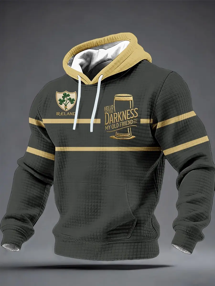 Hello Darkness Guinness Hoodie Funny St Patrick's Day Apparel St Paddy Shop