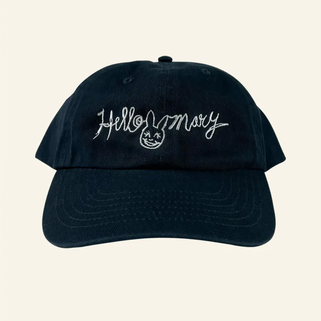 Hello Mary Merch Hello Mary Embroidered Hat Best Christmas Presents For Him -WearandDecor