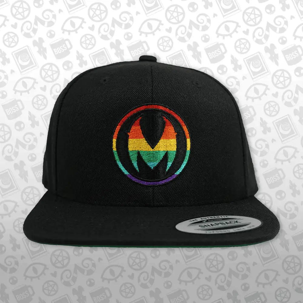 Helluva Boss Pride Merch 2025 IMP Pride Snapback Hat First Fathers Day Gift Ideas -WearandDecor