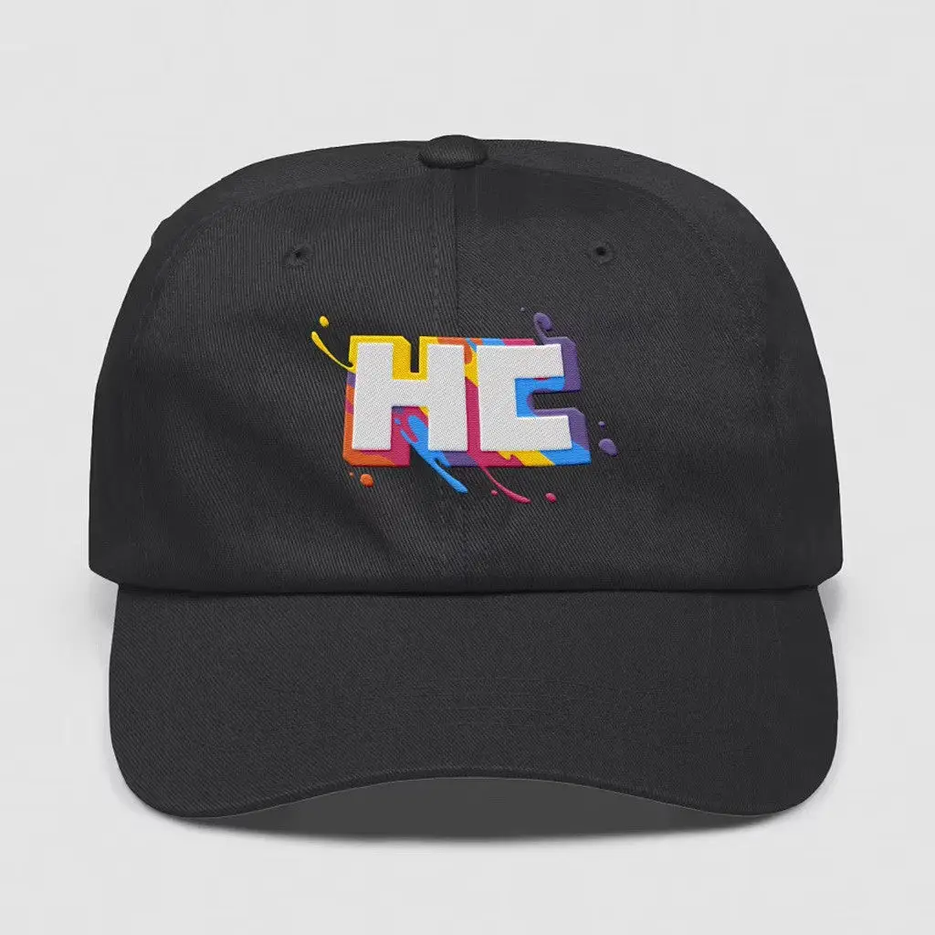 Hermitcraft Merch Paint Splatter Embroidered Hat Gifts For Besties -WearandDecor Hermitcraft Merch Paint Splatter Embroidered Hat Gifts For Besties -WearandDecor - Image 1