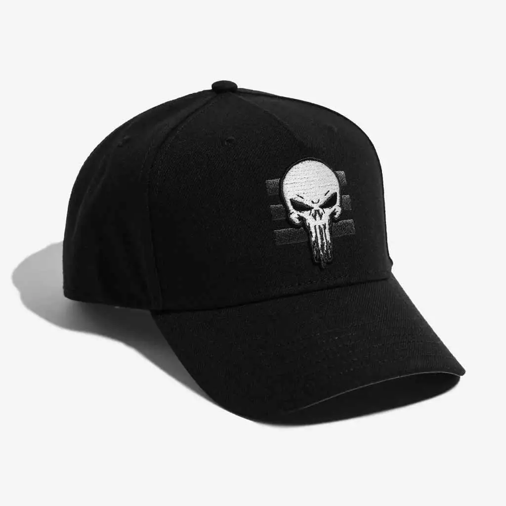Heroes Villains Merch The Punisher Embroidered Hat Best Gifts For Husband -WearandDecor