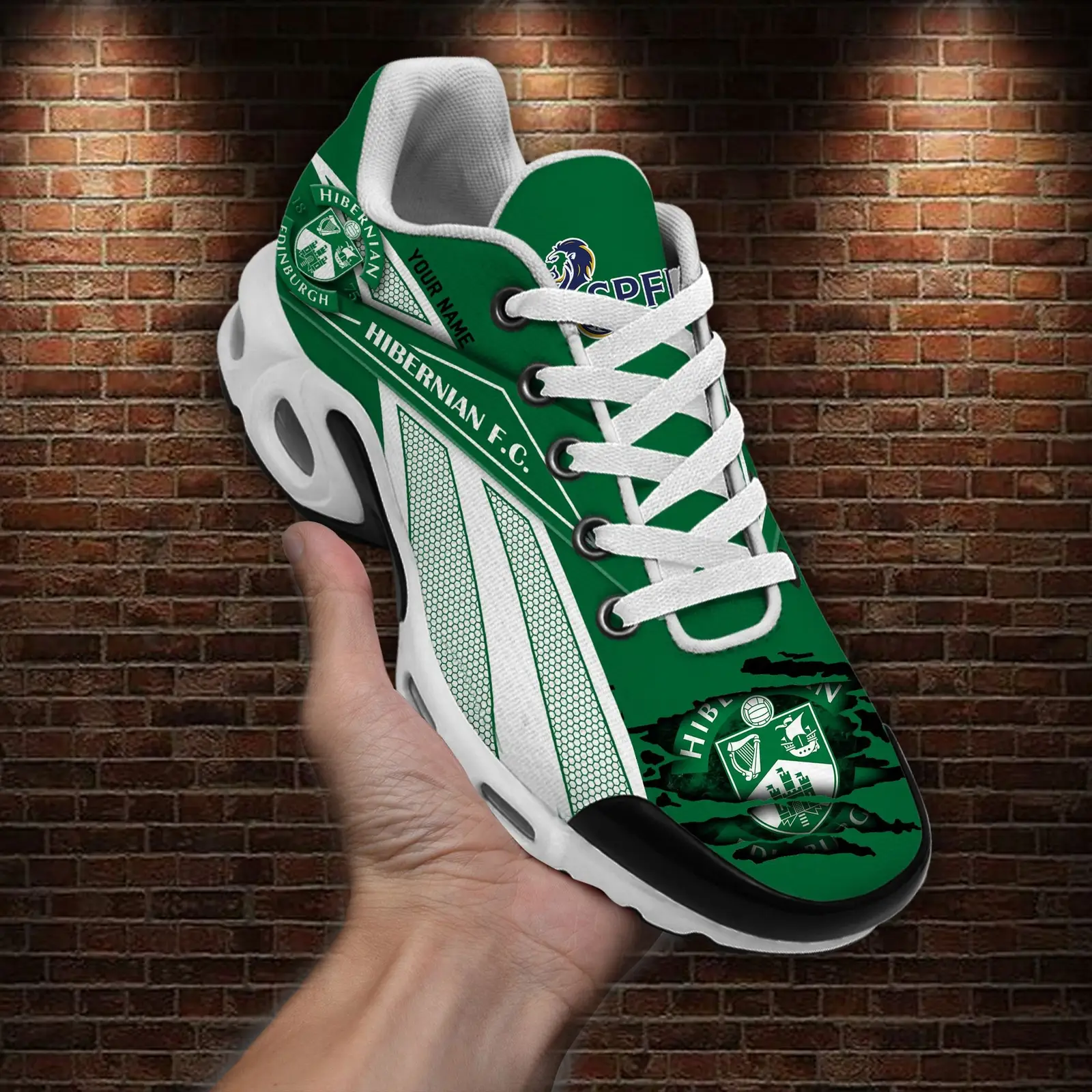 Hibernian F.C. Air Max Plus Shoes Sneakers For Men And Women