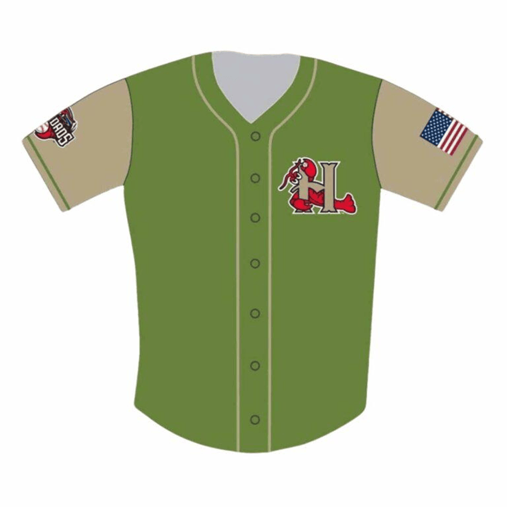 Hickory Crawdads Military Jersey 2026 Hickory Crawdads Merch Gifts For Baseball Lovers Hickory Crawdads Military Jersey 2026 Hickory Crawdads Merch Gifts For Baseball Lovers - Image 1