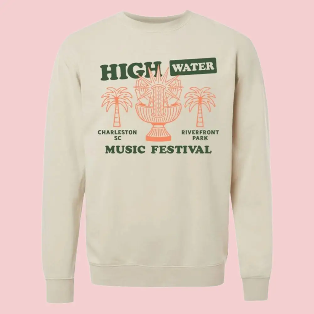 High Water Festival Merch Fountain 2025 Pullover Sweatshirt Gift For Concert Fans