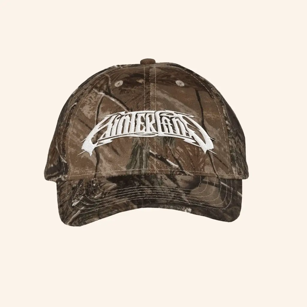 Hinterland Music Festival Merch Iowa X Camo Hat Embroidered Dad Gifts -WearandDecor