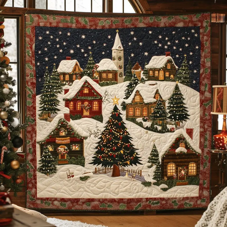 Holiday Home Quilt Premium Quilt Blanket to Enhance Bedroom Comfort