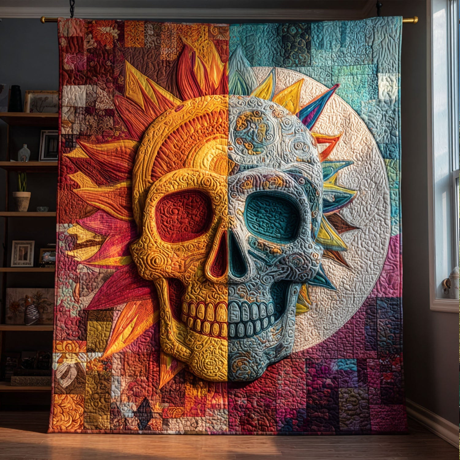 Hollow Soul Quilted Blanket Bedroom Decor Christmas Christmas Presents For Beach Lovers
