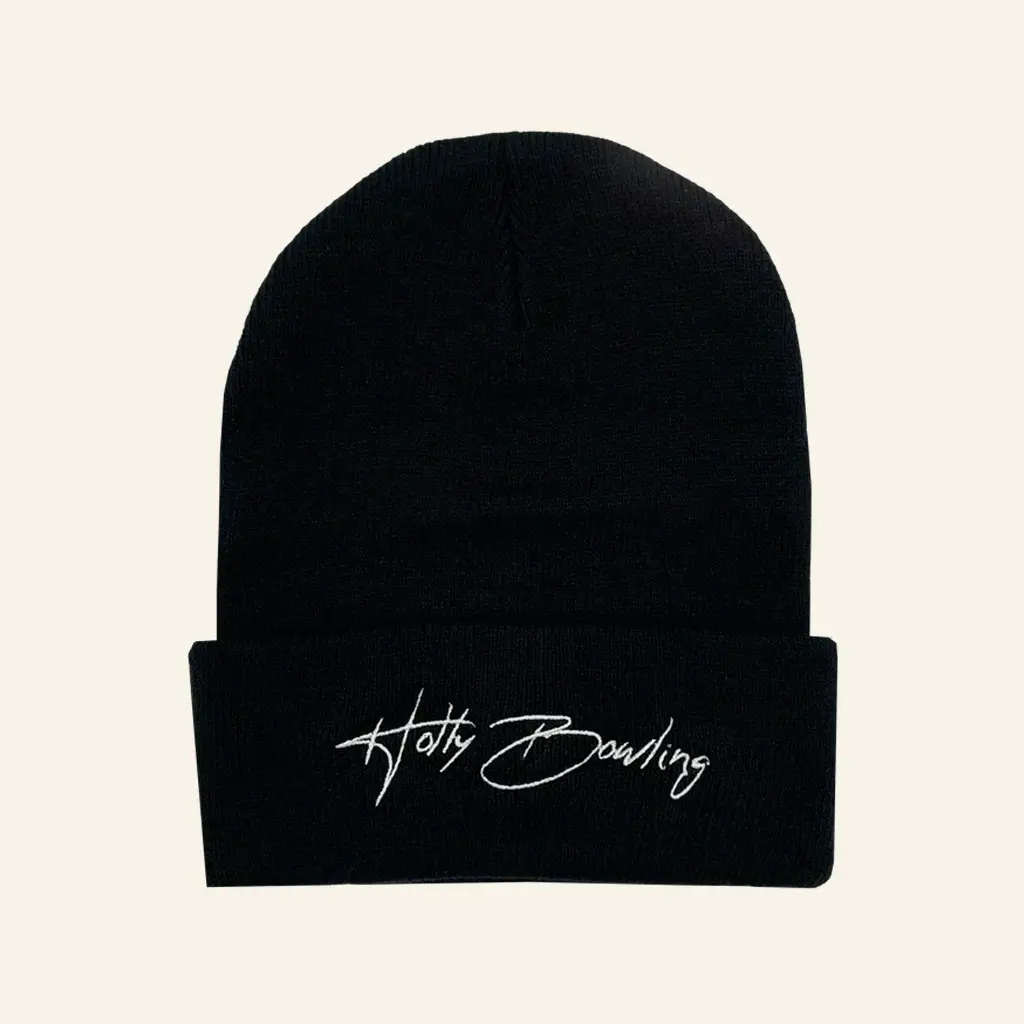 Holly Bowling Merch Holly Bowling Beanie Christmas Presents For Sister -WearandDecor