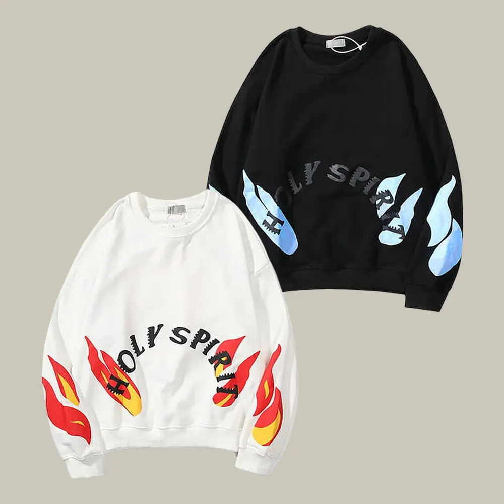 Holy Spirit Winter Flame Kanye West Sweatshirt Music Apparel Kanye West Fan Gift Holy Spirit Winter Flame Kanye West Sweatshirt Music Apparel Kanye West Fan Gift - Image 1