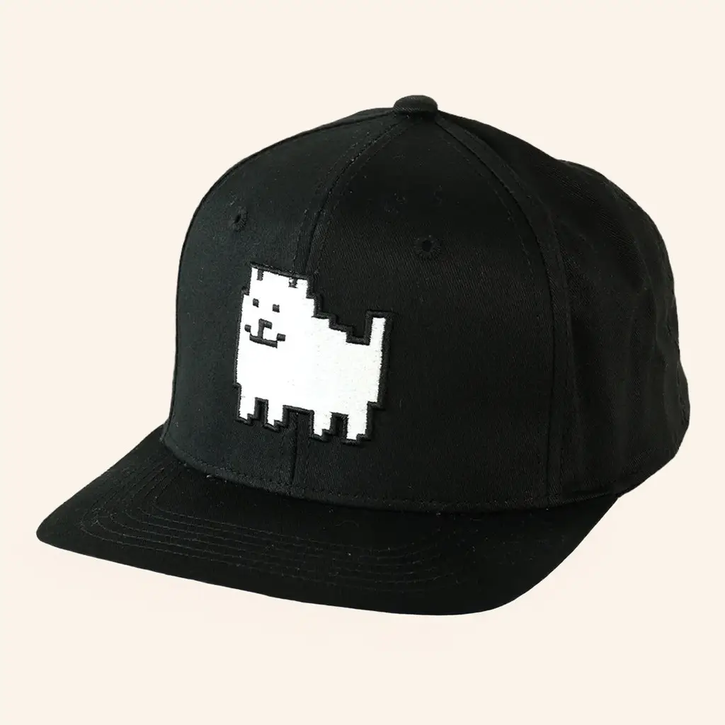 Homestar Runner Merch UNDERTALE Hat Annoying Dog Flip The Brim Hat Embroidered Brother Gifts - WearandDecor