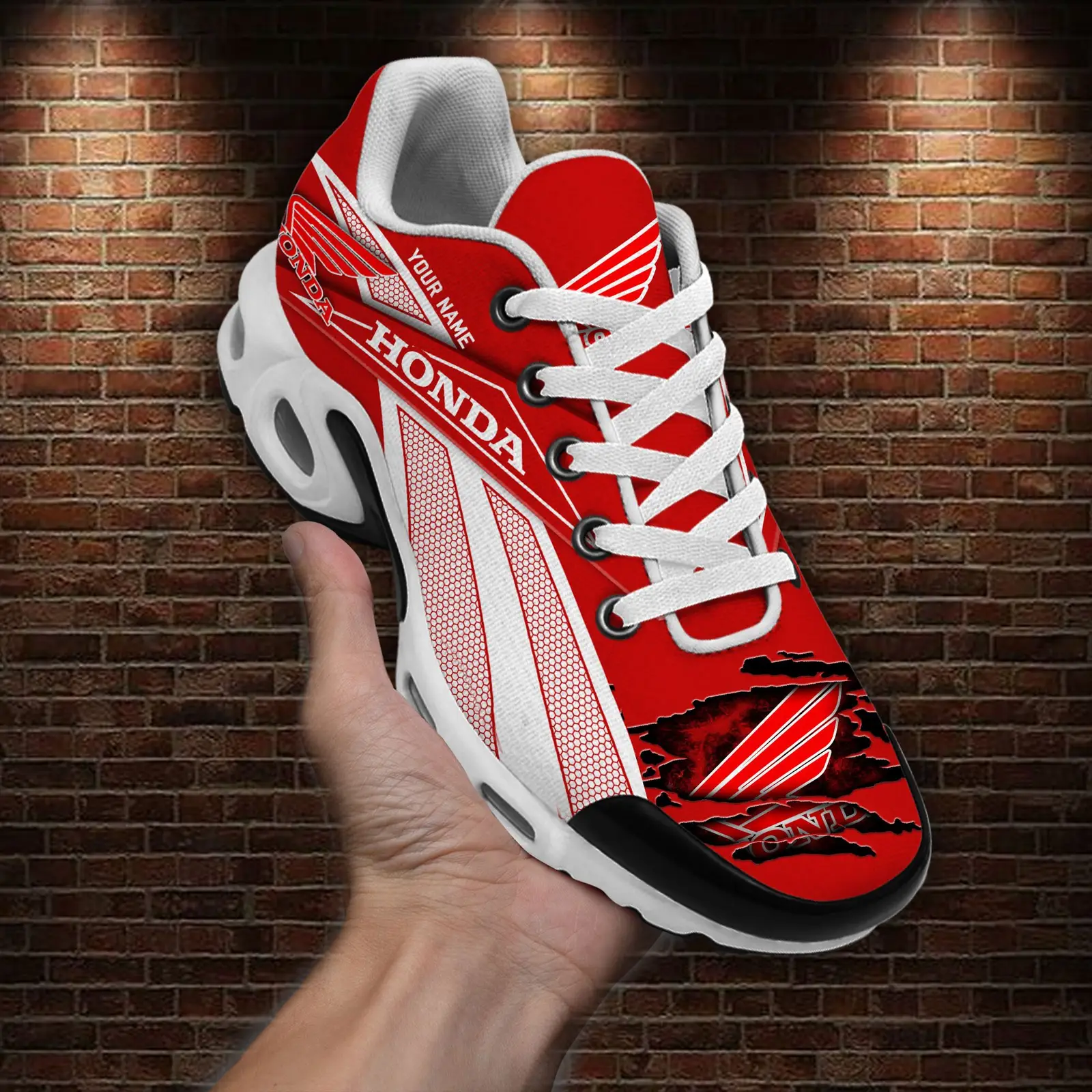 Honda Motorcycle Air Max Plus Shoes Sneakers For Men And Women Honda Motorcycle Air Max Plus Shoes Sneakers For Men And Women - Image 1