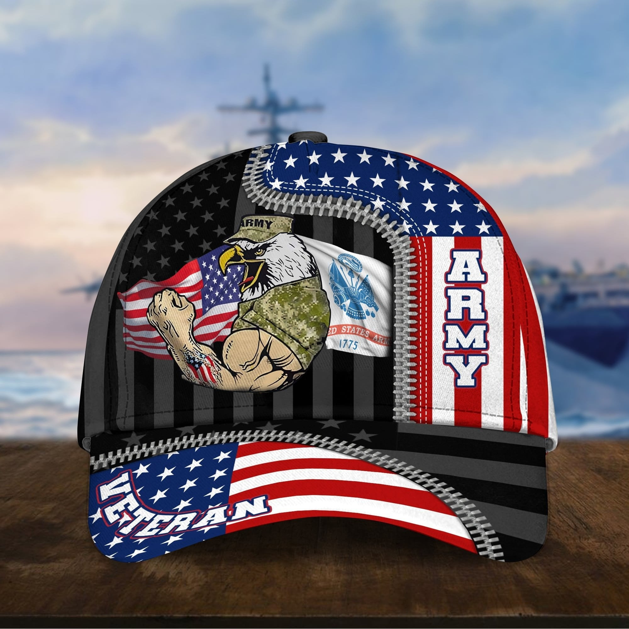 Honoring All Who Served US Veteran Hat United States Army Merch Independence Day Gift