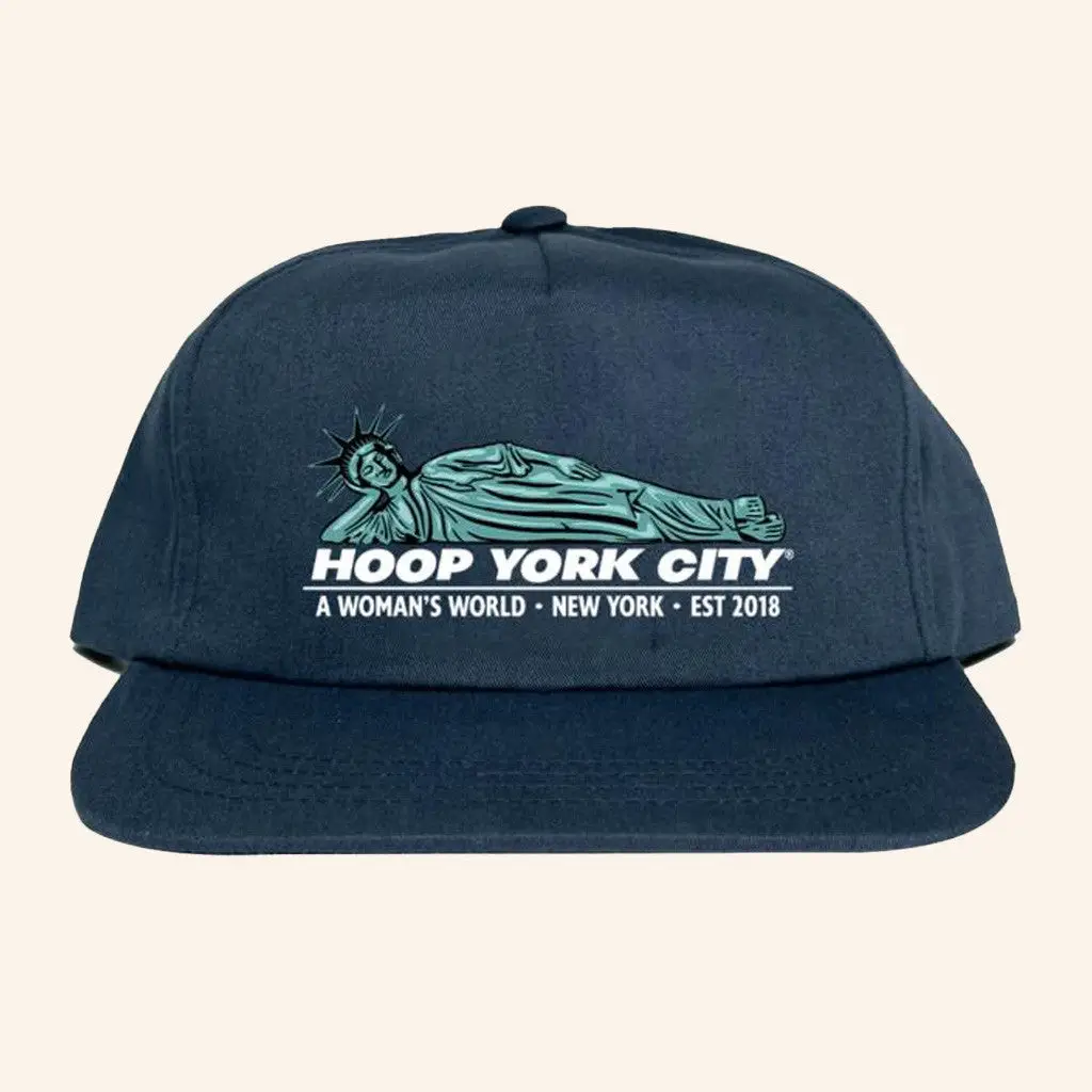 Hoop York City Merch A Woman's World Snapback Hat Gifts For Friends -WearandDecor