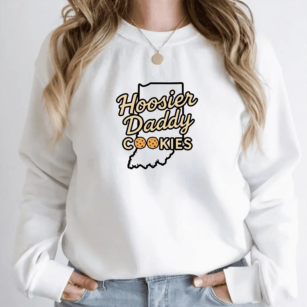 Hoosier Daddy Cookies T-Shirt Indiana University Hoosiers Apparel Fan Gear